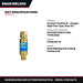 Esab Welding And Cutting Products Nl 0700018179 – Arrester Flashback – Oxygen High Flow Type, Size 3/8
