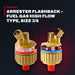 Esab Welding And Cutting Products Nl 0700018180 – Arrester Flashback – Fuel Gas High Flow Type, Size 3/8