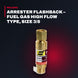 Esab Welding And Cutting Products Nl PART – Arrester Flashback – Fuel Gas High Flow Type, Size 3/8