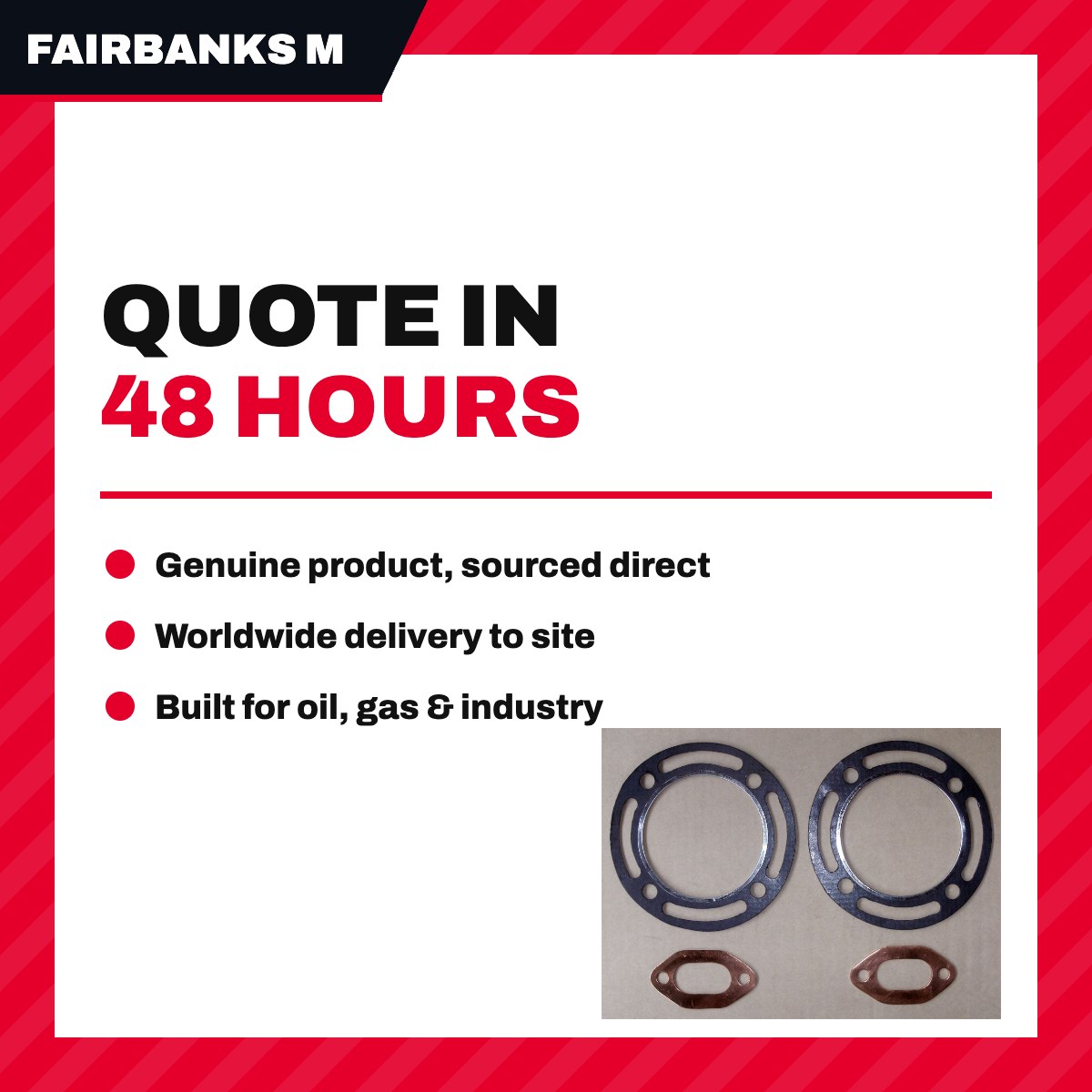 Fairbanks Morse Engine Us 41510128 – Gasket
