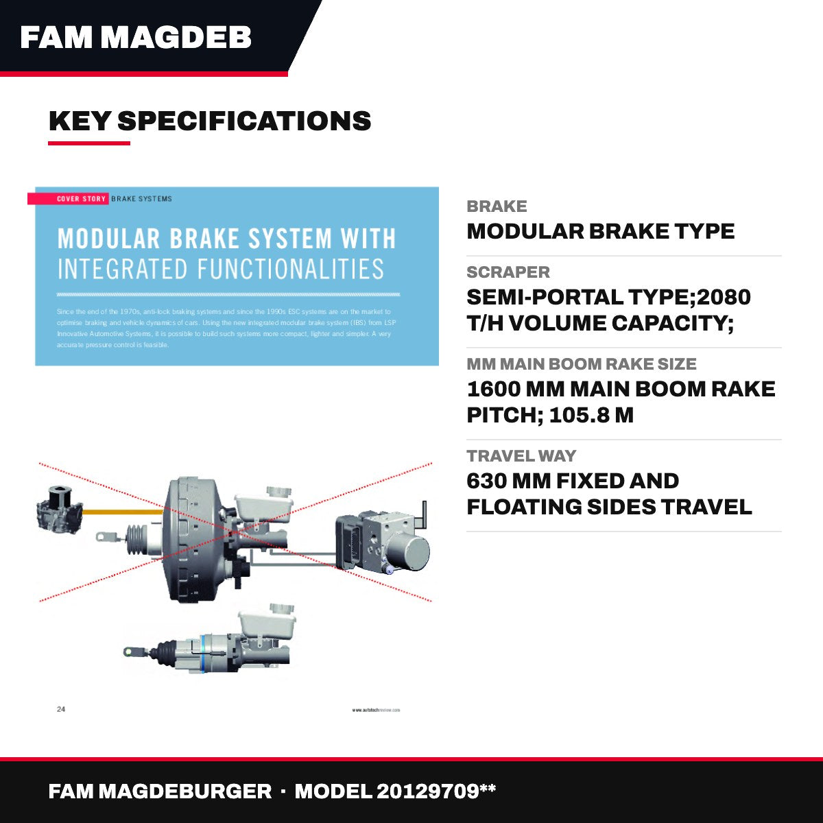 Fam Magdeburger 20129709** – Brake – Modular Brake Type