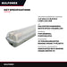 Fixture Fluorescent Lighting – 110 Vac, 2 X 36 W W