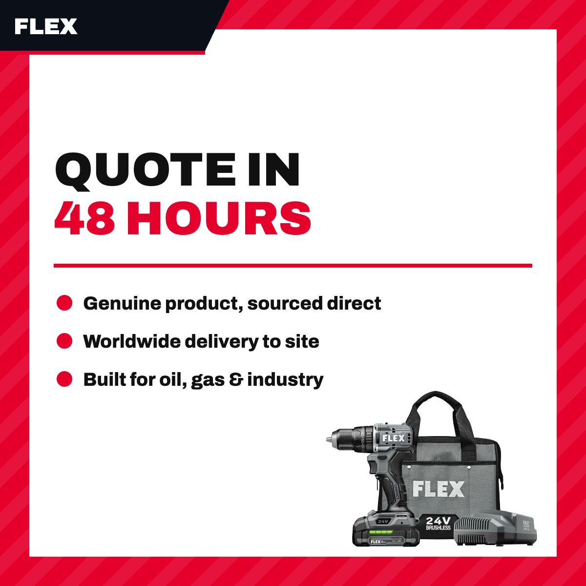 Flex FX1231-1A – ½ Hammer Drill/Driver Portable Drill Most Powerful Drill