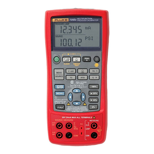 Fluke 725EX – Intrinsically Safe Multifunction Process Calibrator