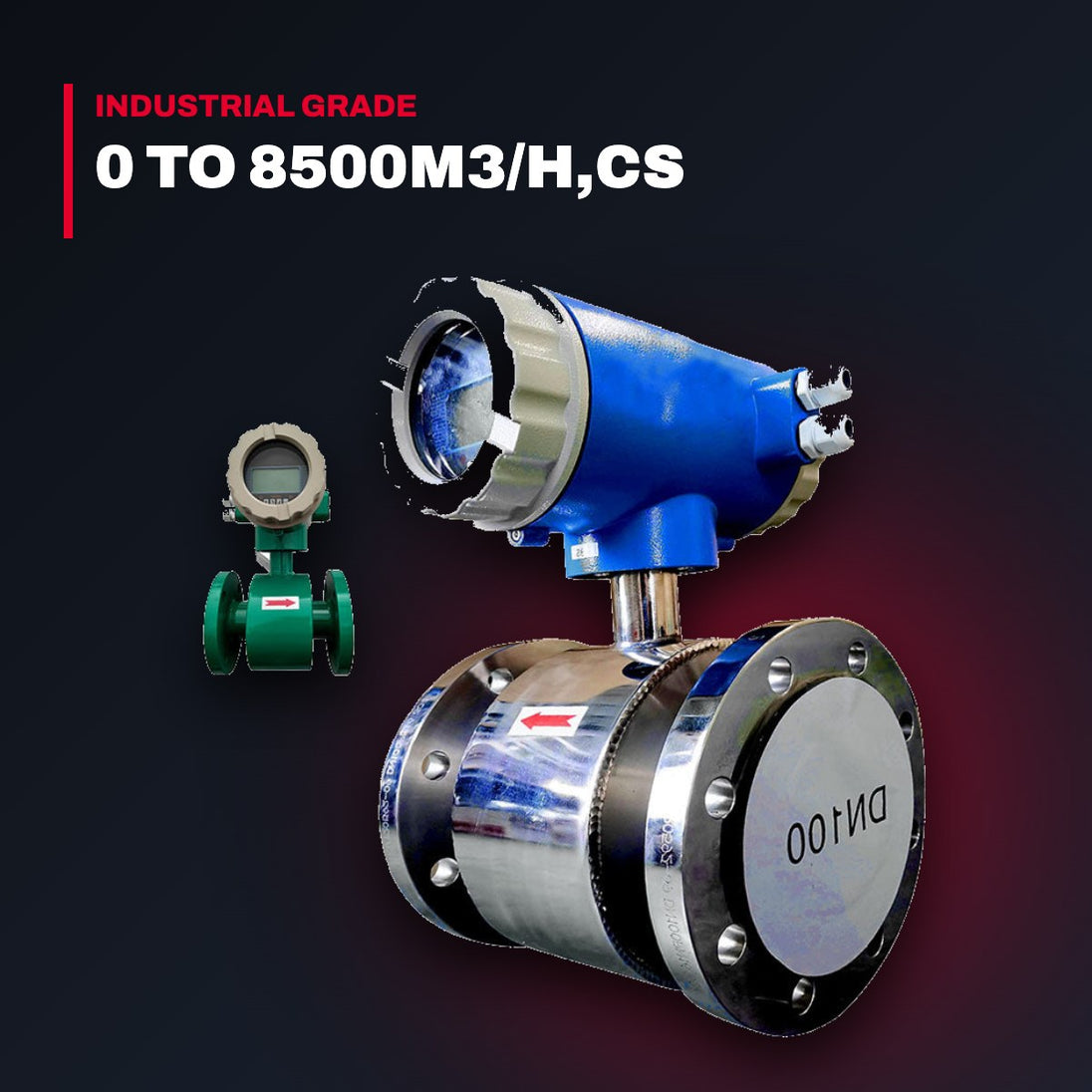 Flwmtr-Electromagnetic – 0 To 8500M3/H,Cs