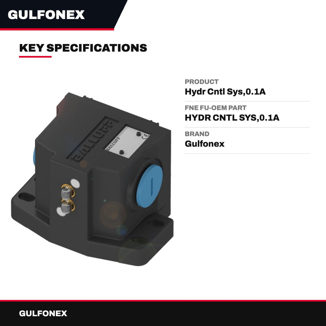 Fne Fu-Oem Part – Hydr Cntl Sys,0.1A