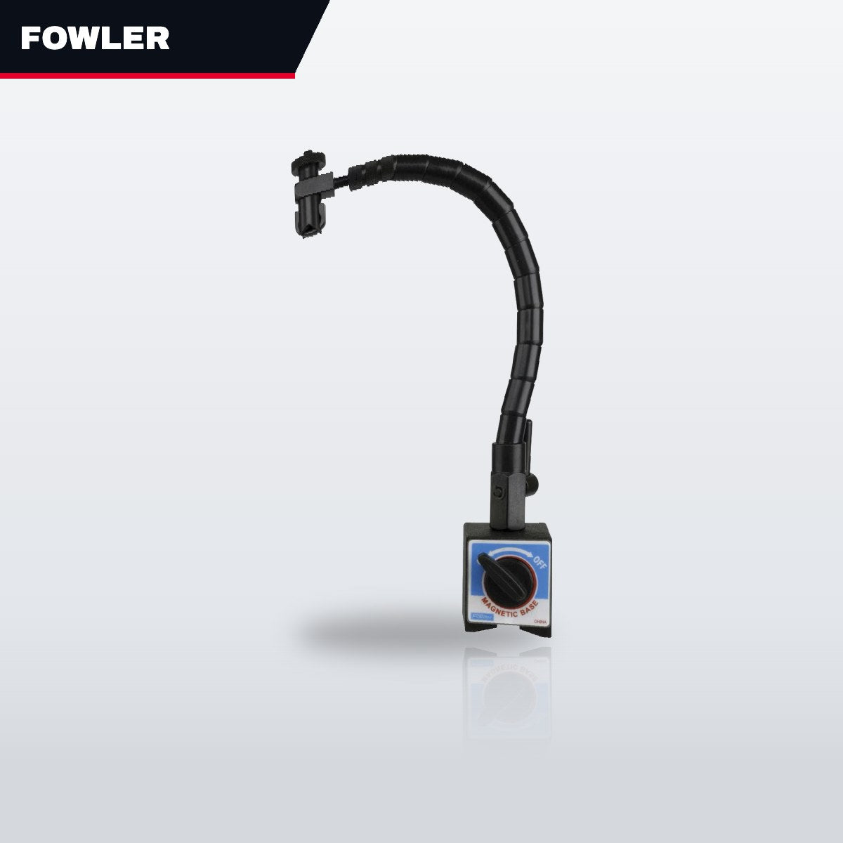 Fowler 52-585-015 – Flex Arm Magnetic Base, 180 lb Pull