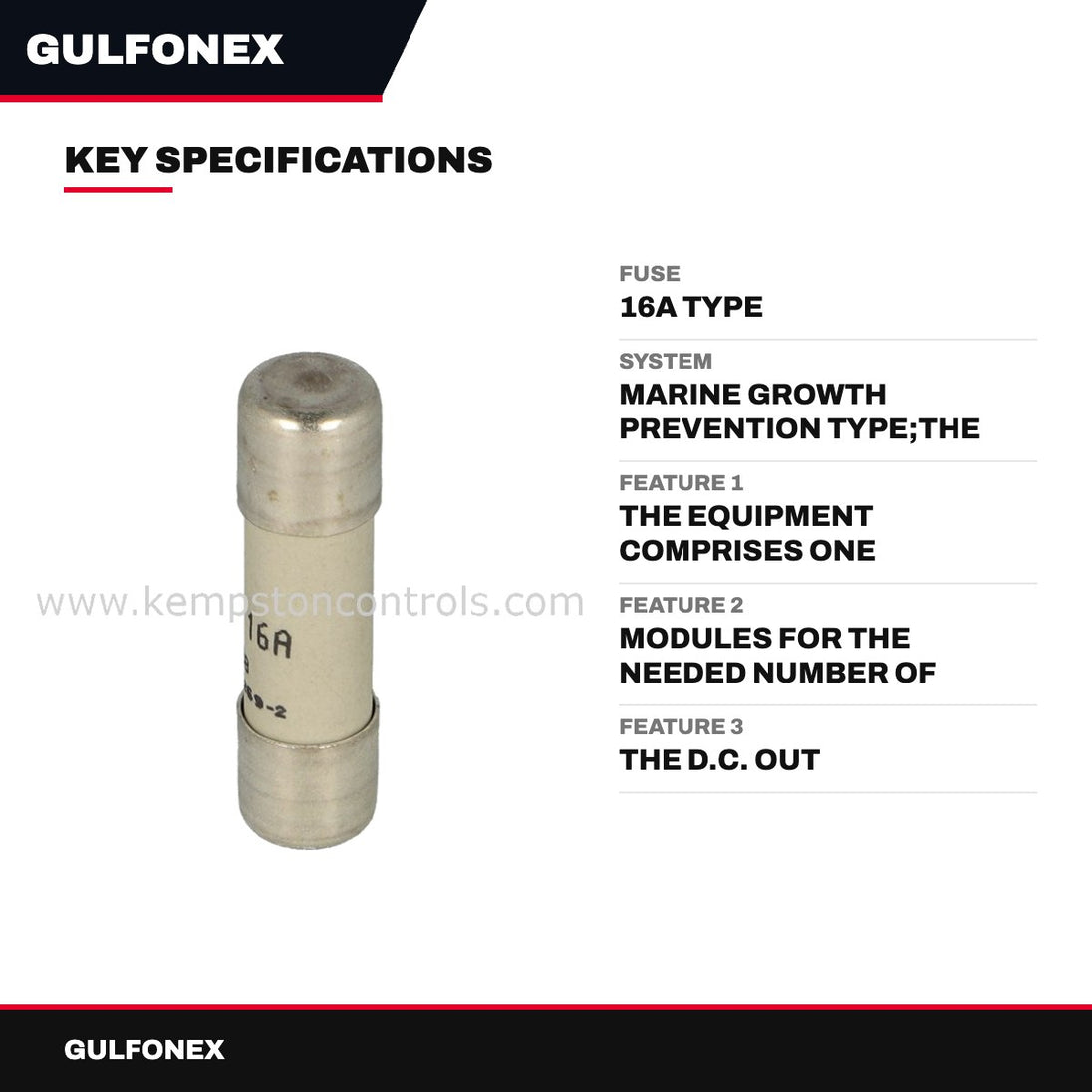 Fuse – 16A Type