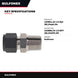 Ga-Diff Pr – 160Mm,2X 1/2 Npt (M),Diaph,Ss