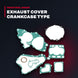 Gasket – Exhaust Cover Crankcase Type