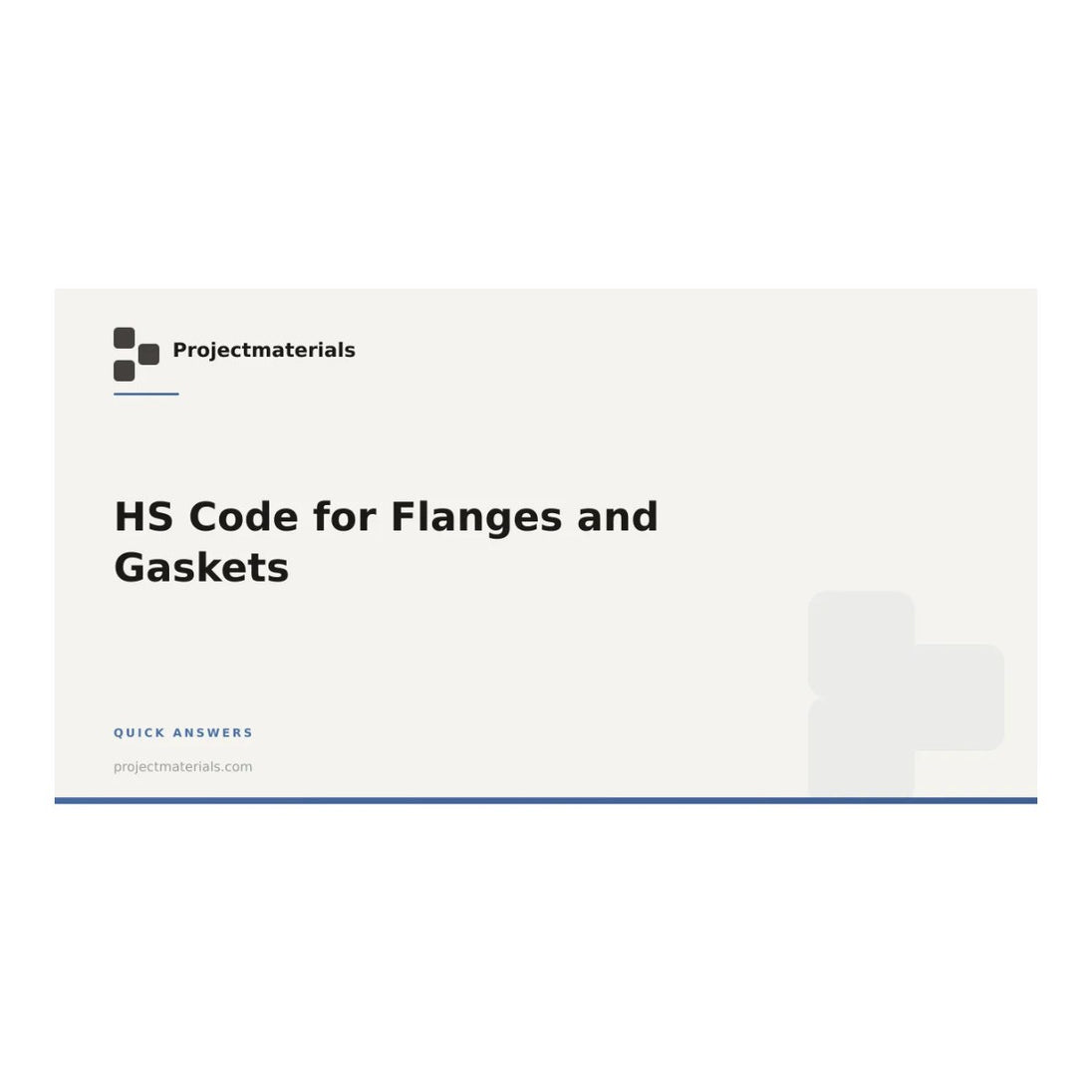 Gasket – Hs Code, 40169300