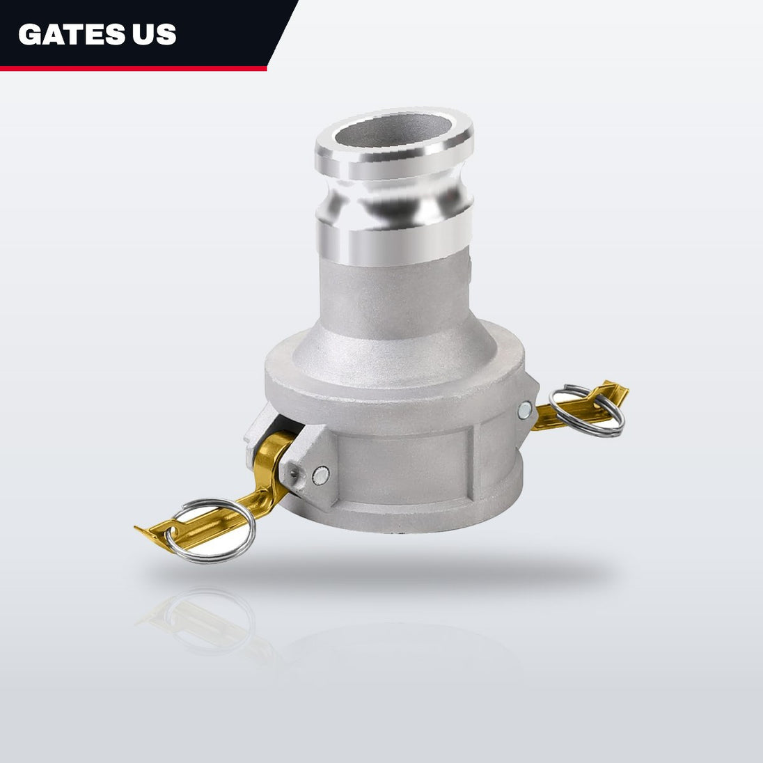 Gates Us CLAD-48 – Coupling – Camlock Type, 3 Female Camlock X 3 Npt Female - Type
