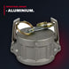 Gates Us CLDC-48 – Coupling – Camlock Type, 3 Female Camlock X 3 Dust Cap - Type Dc
