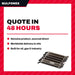 Gauge – Clearance Type, 0.05-0.15 Mm (0.0020-0.0060 In)