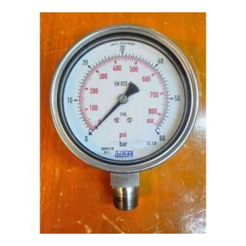 Gauge – Pressure Wika Type, 0-60 Bar Range