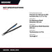 Gedore 8000 – Retaining Ring Plier – Internal, For 252 Mm To 400 Mm Bore Dia