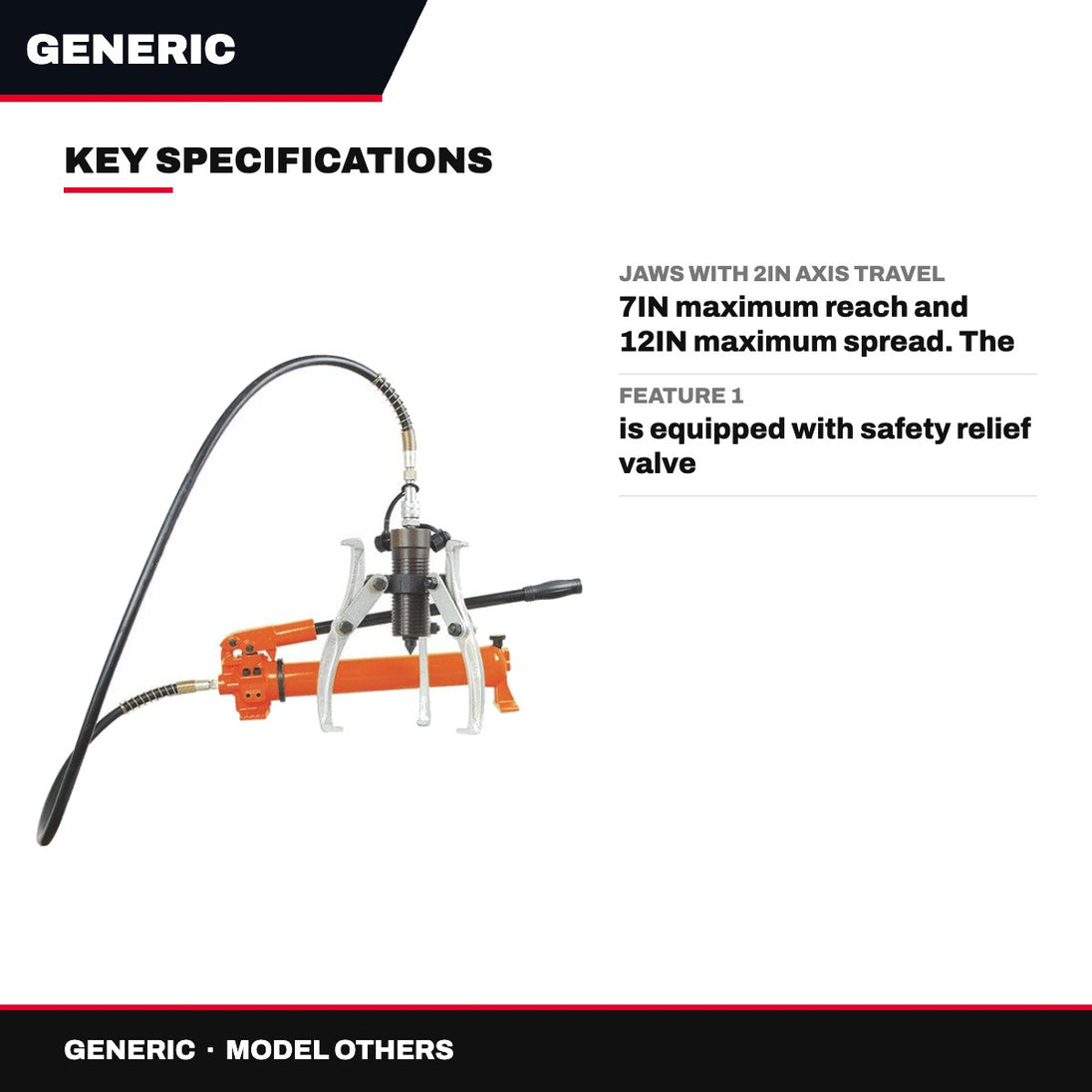 Generic OTHERS – Hydraulic Puller