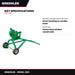 Greenlee 1800 – Mechanical Conduit Bender 1/2" – 1"