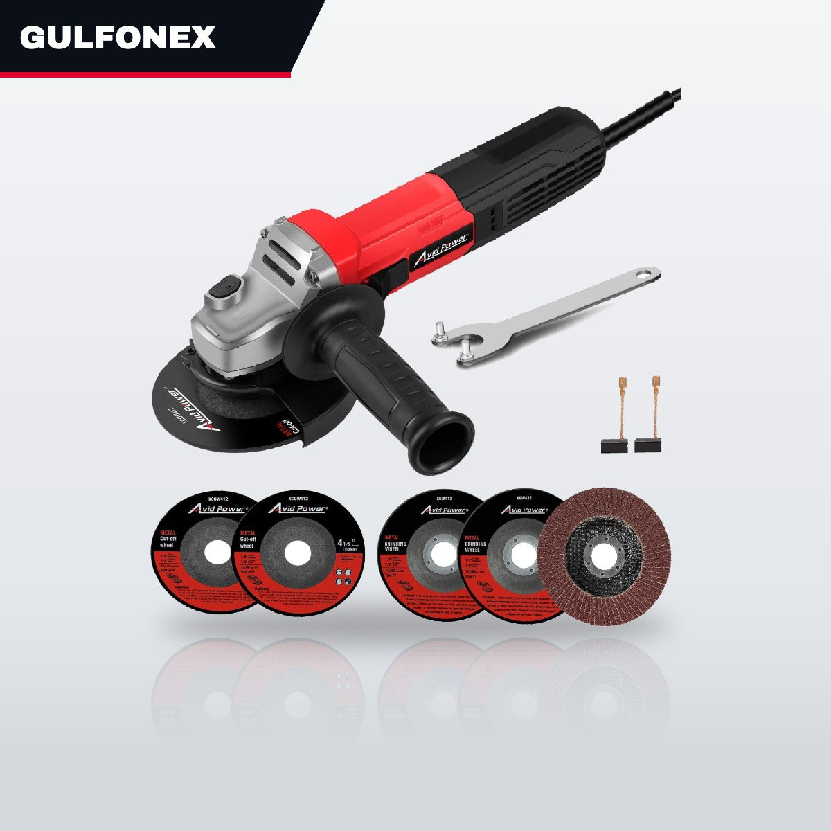 Grinder Electric – Angle Head Type, 114.3 Mm (4-1/2 In) X 6.4 Mm