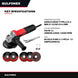 Grinder Electric – Angle Head Type, 114.3 Mm (4-1/2 In) X 6.4 Mm