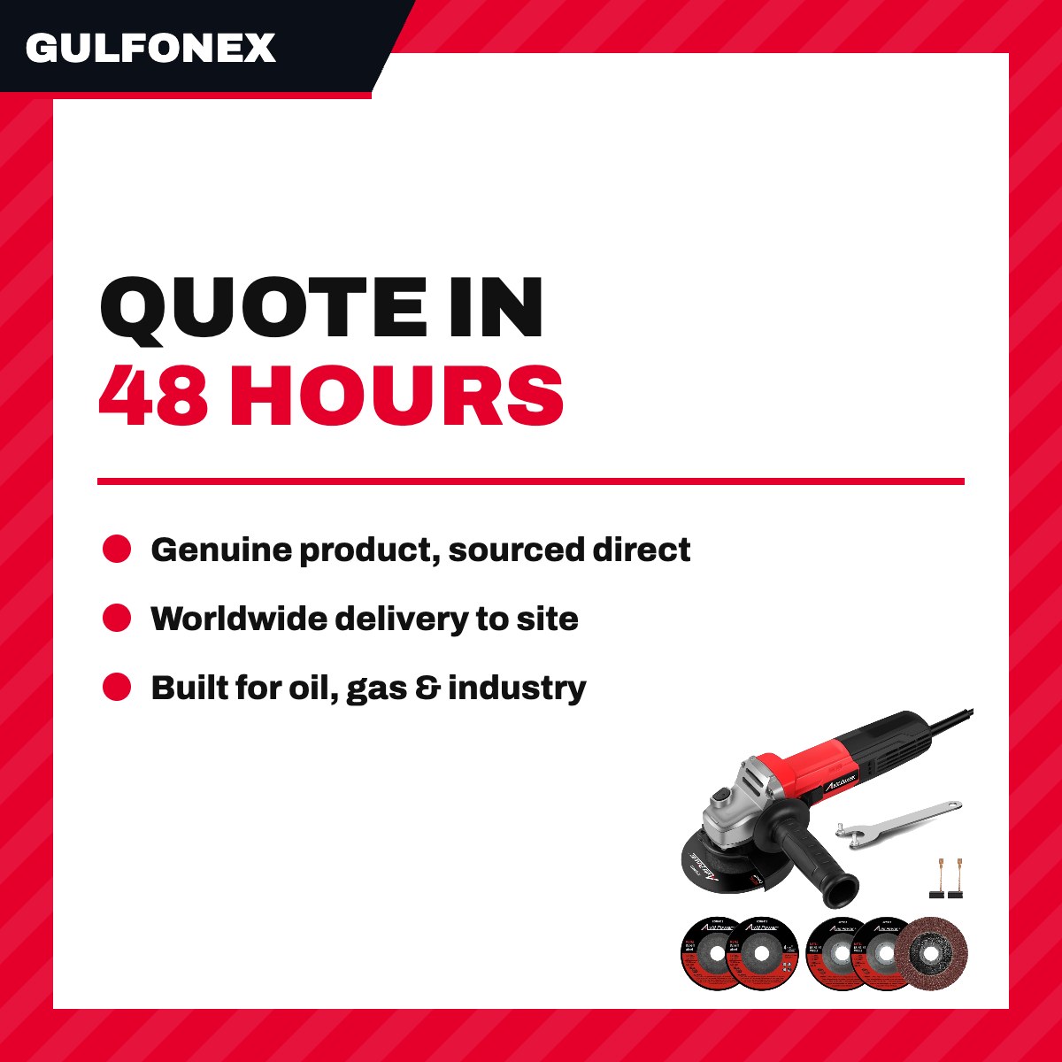 Grinder Electric – Angle Head Type, 114.3 Mm (4-1/2 In) X 6.4 Mm