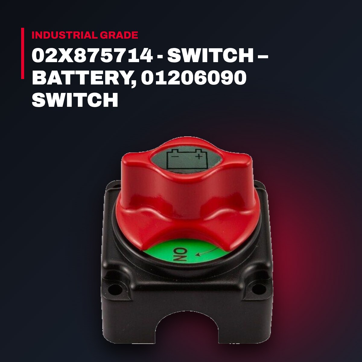 Grove Worldwide Us 1206090 – 02X875714 - Switch – Battery, 01206090 Switch