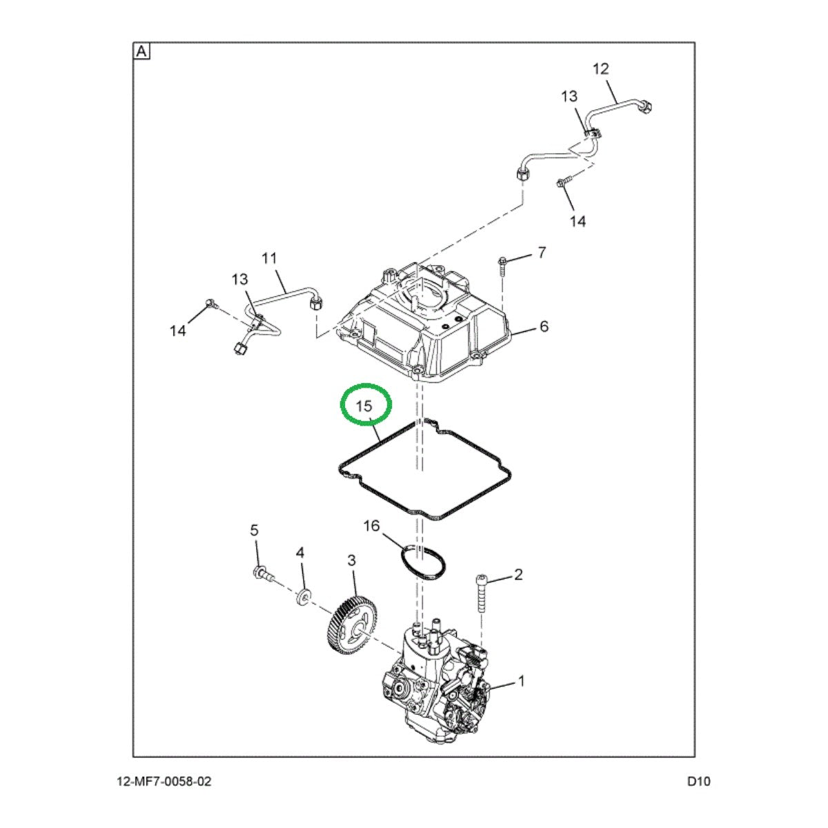Gskt-Oem Part – Pmp,Cvr,Asb,Ln Brg