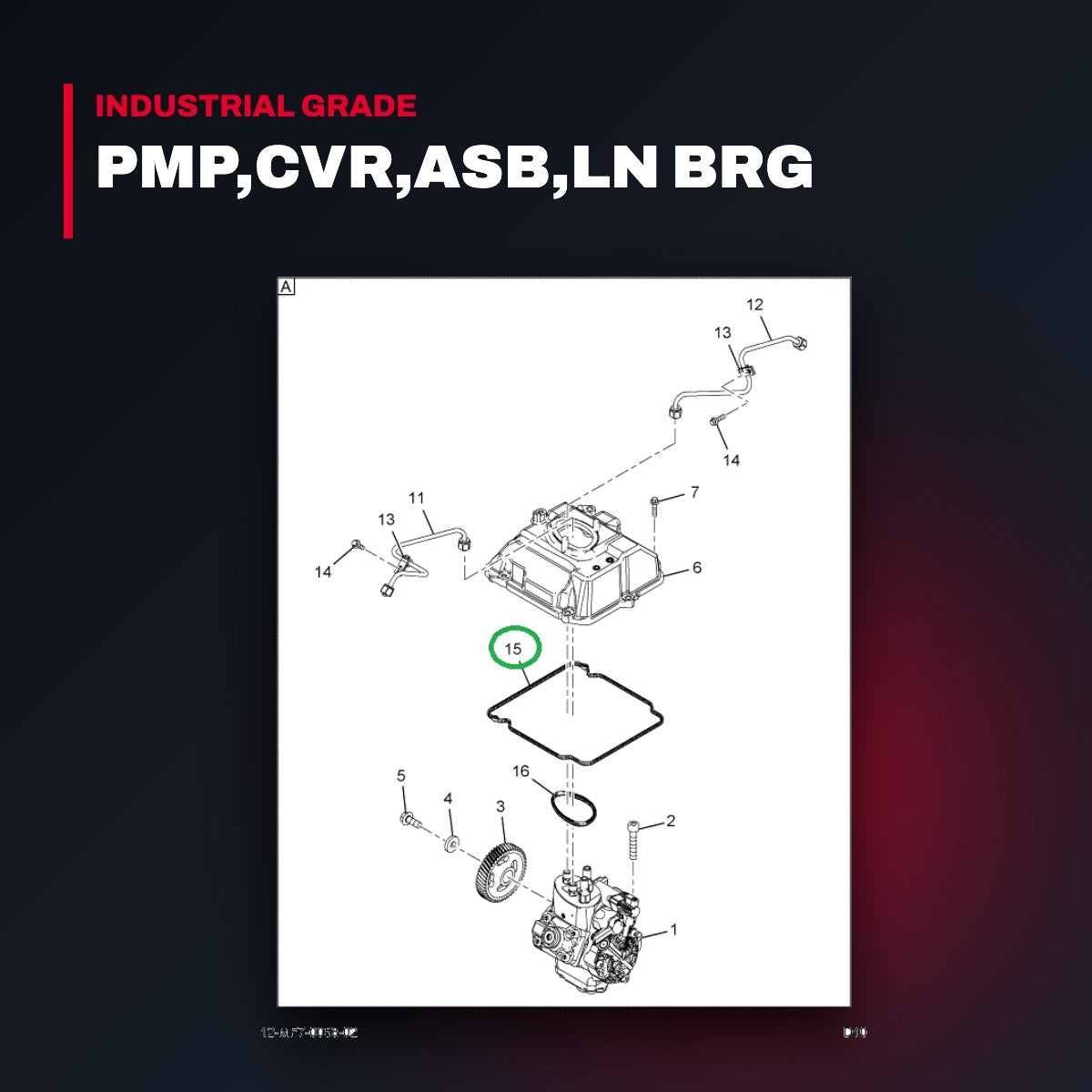 Gskt-Oem Part – Pmp,Cvr,Asb,Ln Brg