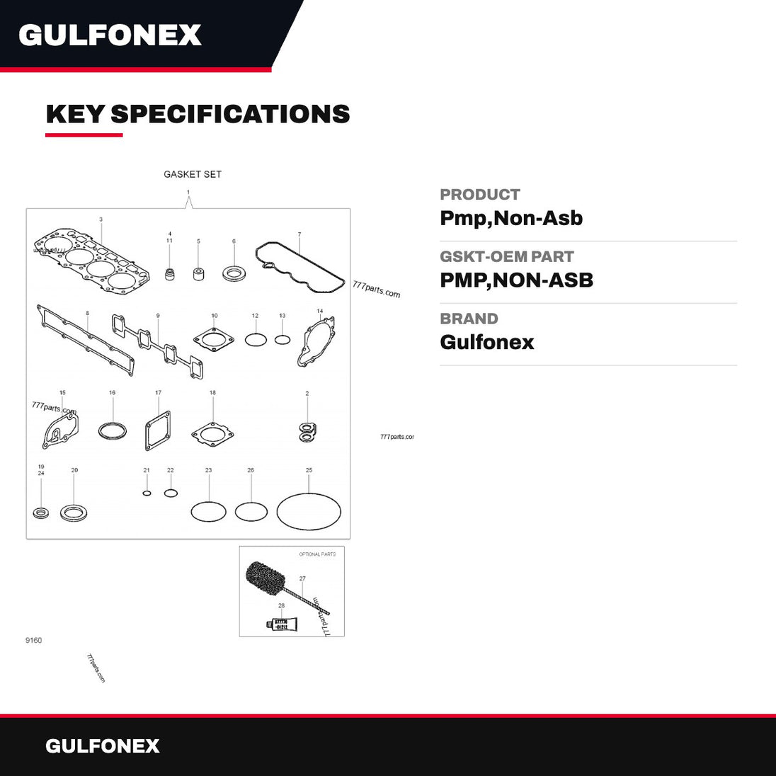 Gskt-Oem Part – Pmp,Non-Asb