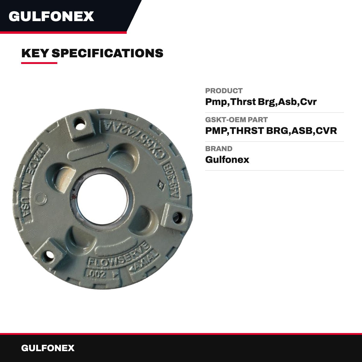 Gskt-Oem Part – Pmp,Thrst Brg,Asb,Cvr