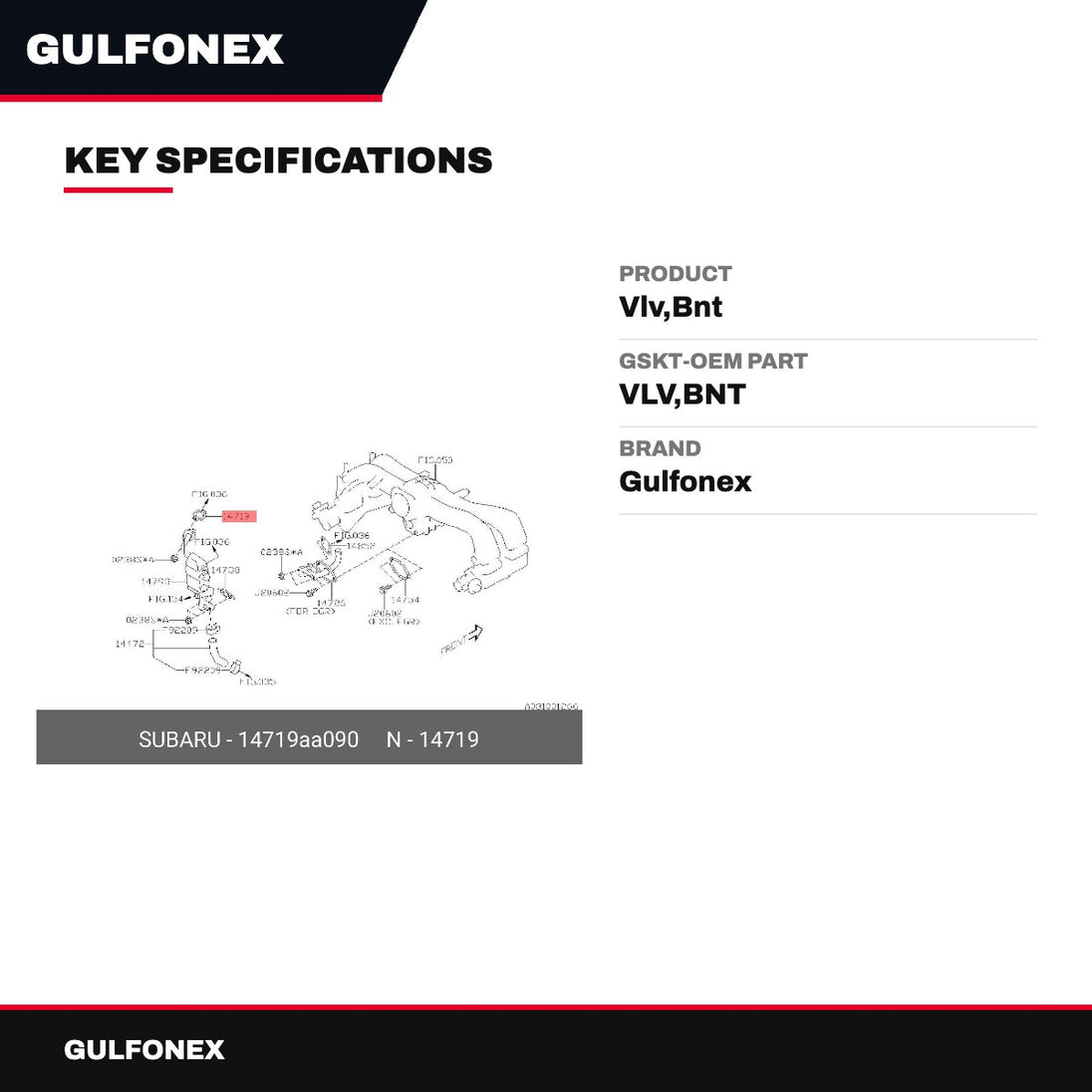 Gskt-Oem Part – Vlv,Bnt