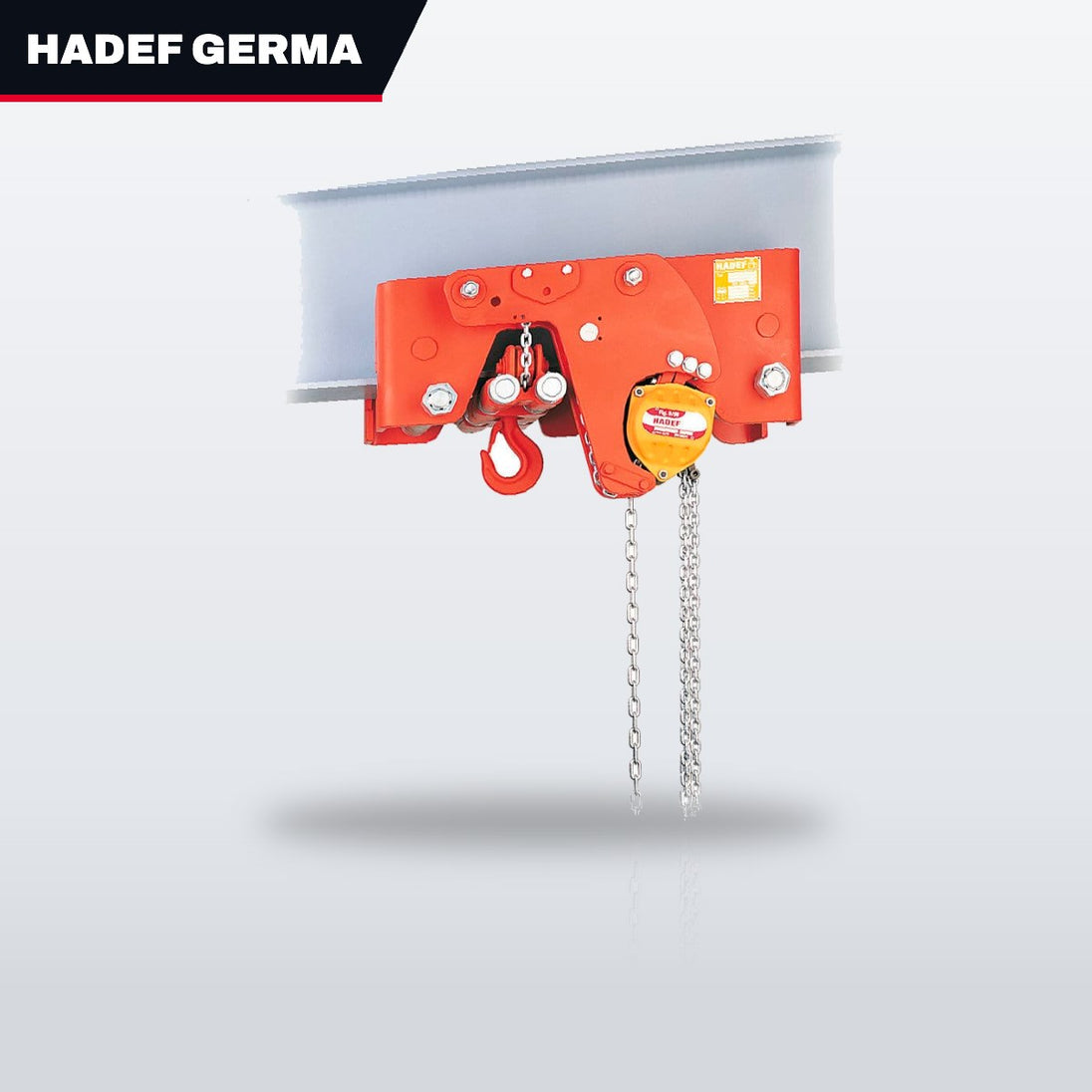 Hadef Germany – Ekptc Chain Trolley (12.5 Ton)