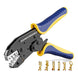 Haisstronica HS-5327 – Ratchet Crimping Tool, Open Barrel AWG 20-10