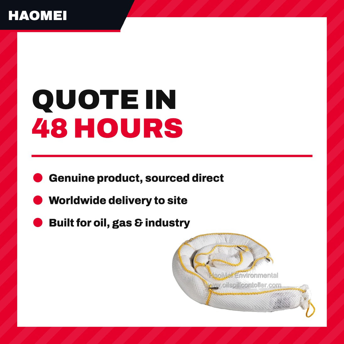 Haomei OTHERS – Oil Boom Material.