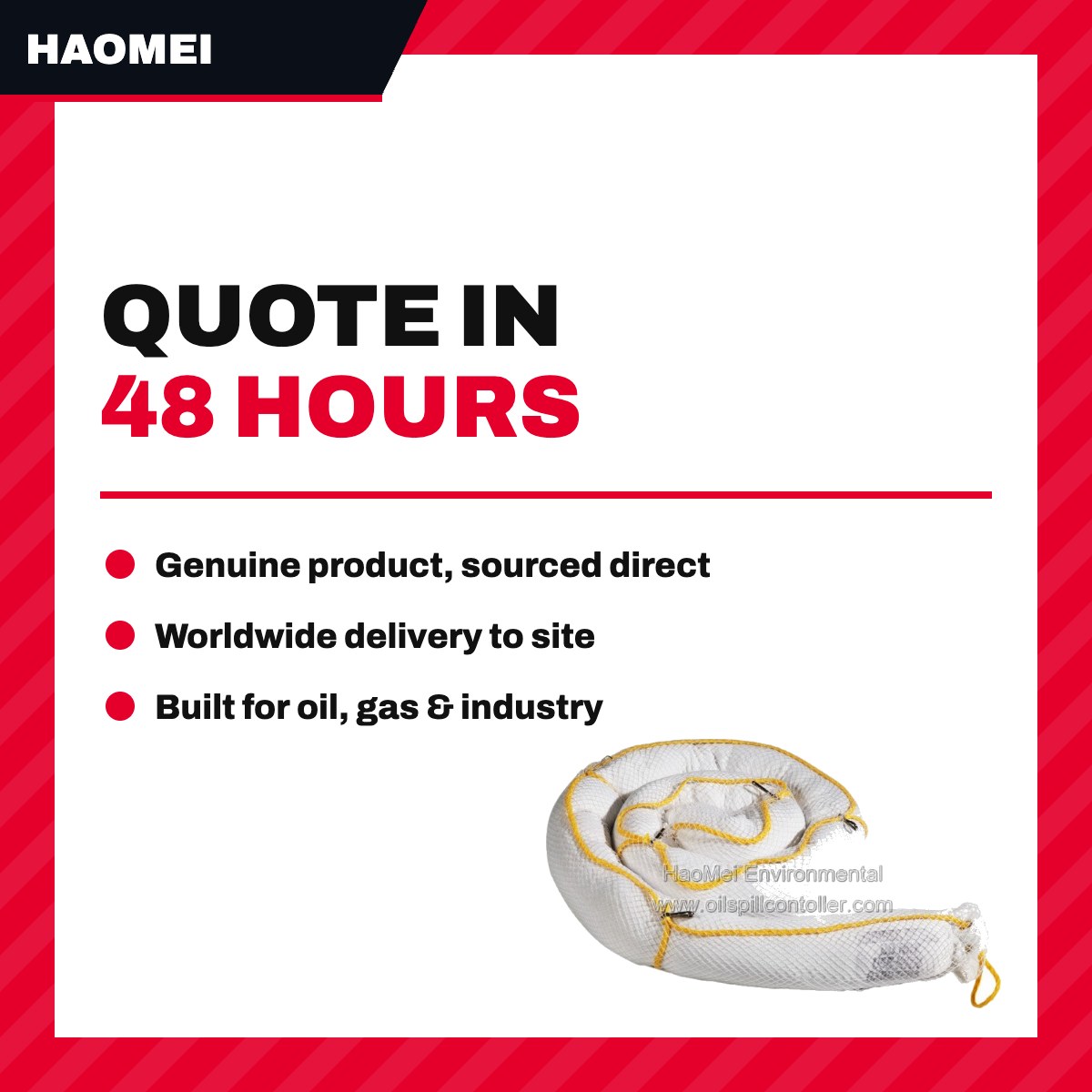 Haomei OTHERS – Oil Boom Material.