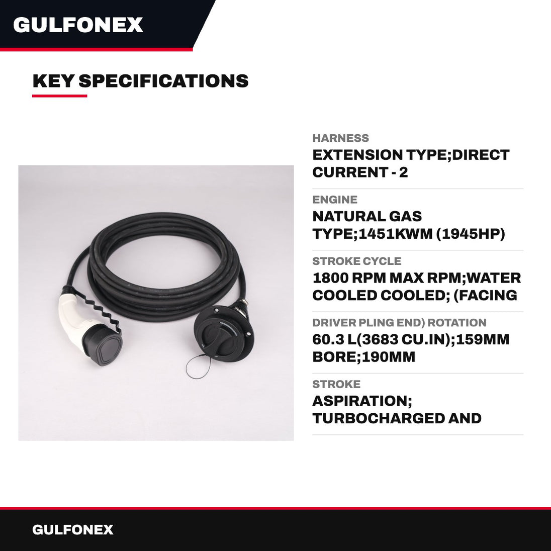 Harness – Extension Type, Direct Current - 2