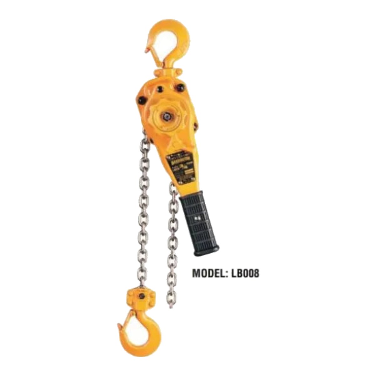 Harrington LB020 – Hoist Manual – Chain Type, Style Hook Suspension & Lever