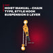 Harrington LB020 – Hoist Manual – Chain Type, Style Hook Suspension & Lever