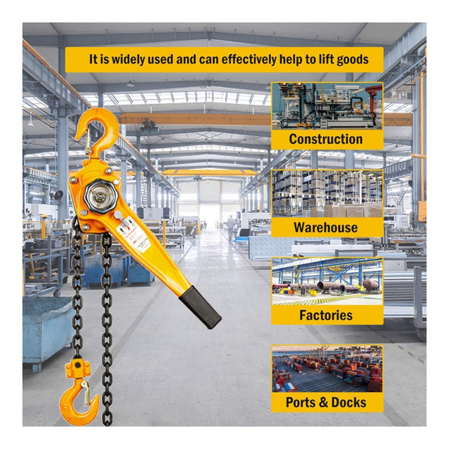 Hoist Manual – Hand Chain Type, Style Hook Suspension