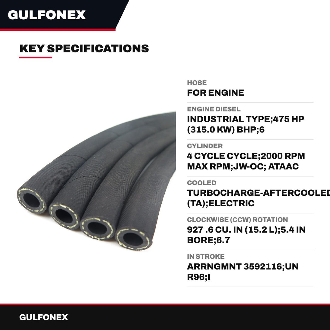Hose – For Engine