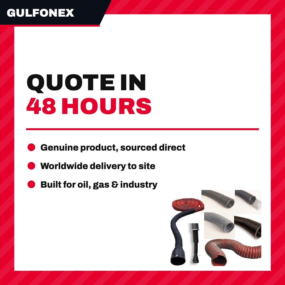 Hose – For Exhaust Hose, For Exhaust
