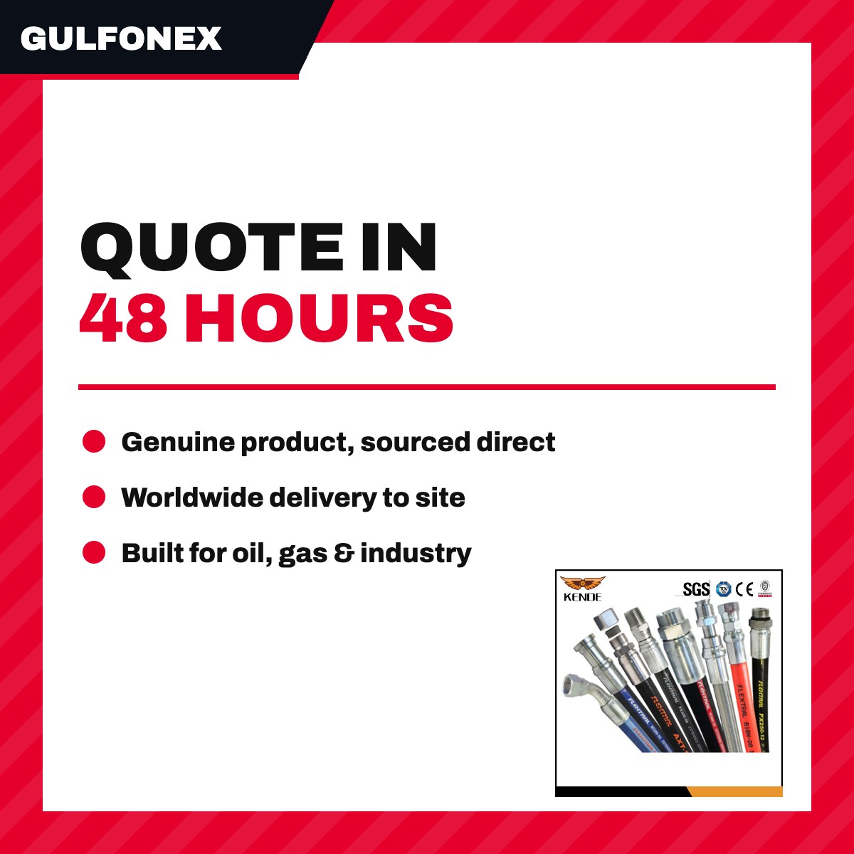 Hose – For Hydraulic Oil, Pressure