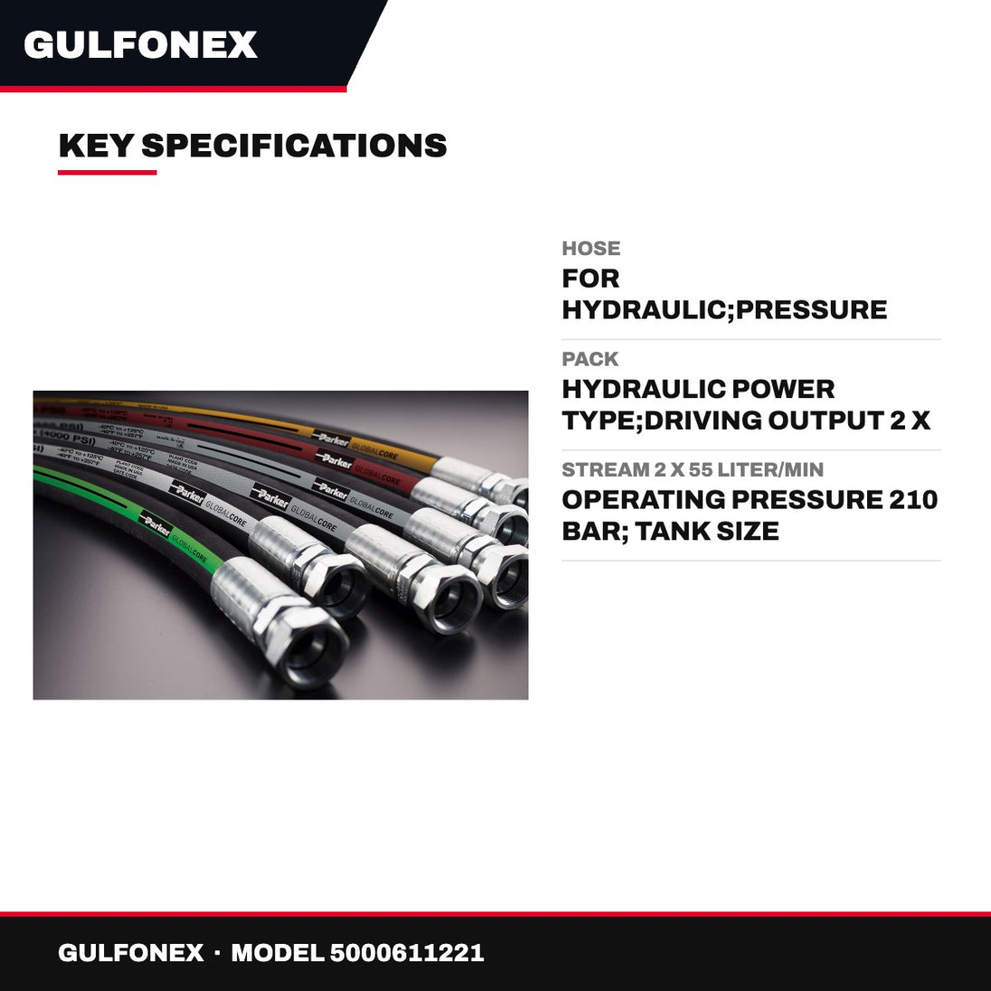Hose – For Hydraulic, Pressure