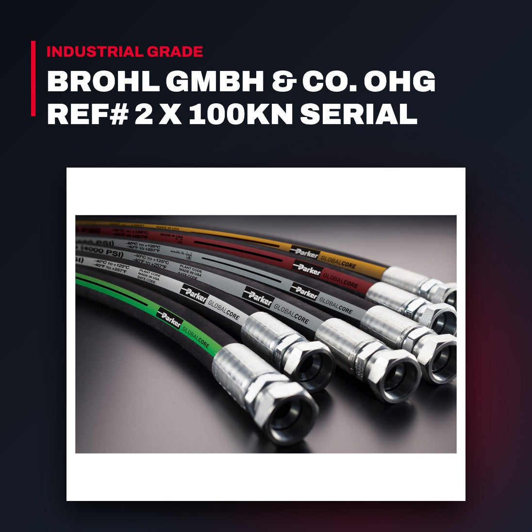 Hose – For Hydraulic, Pressure