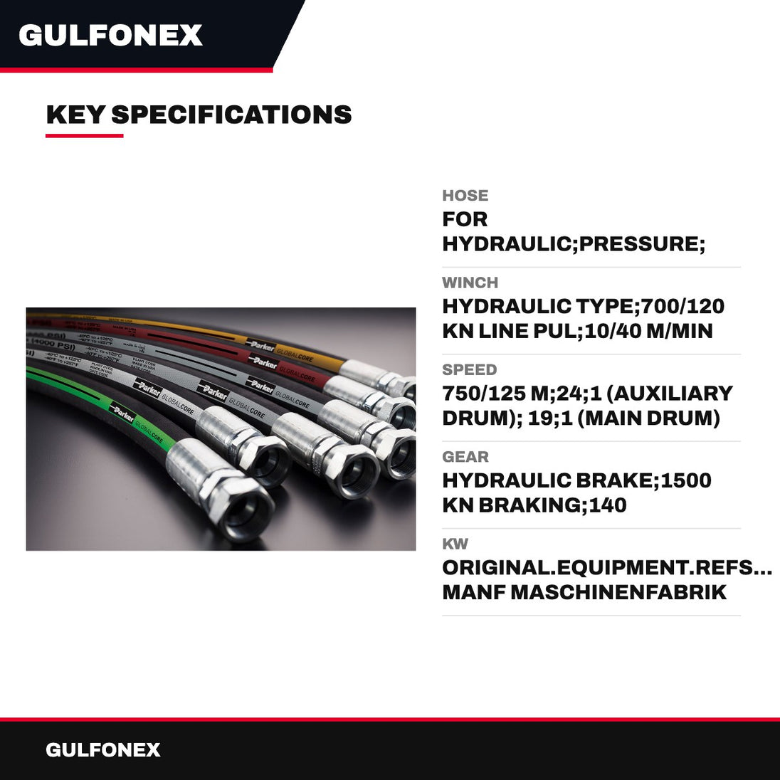 Hose – For Hydraulic, Pressure
