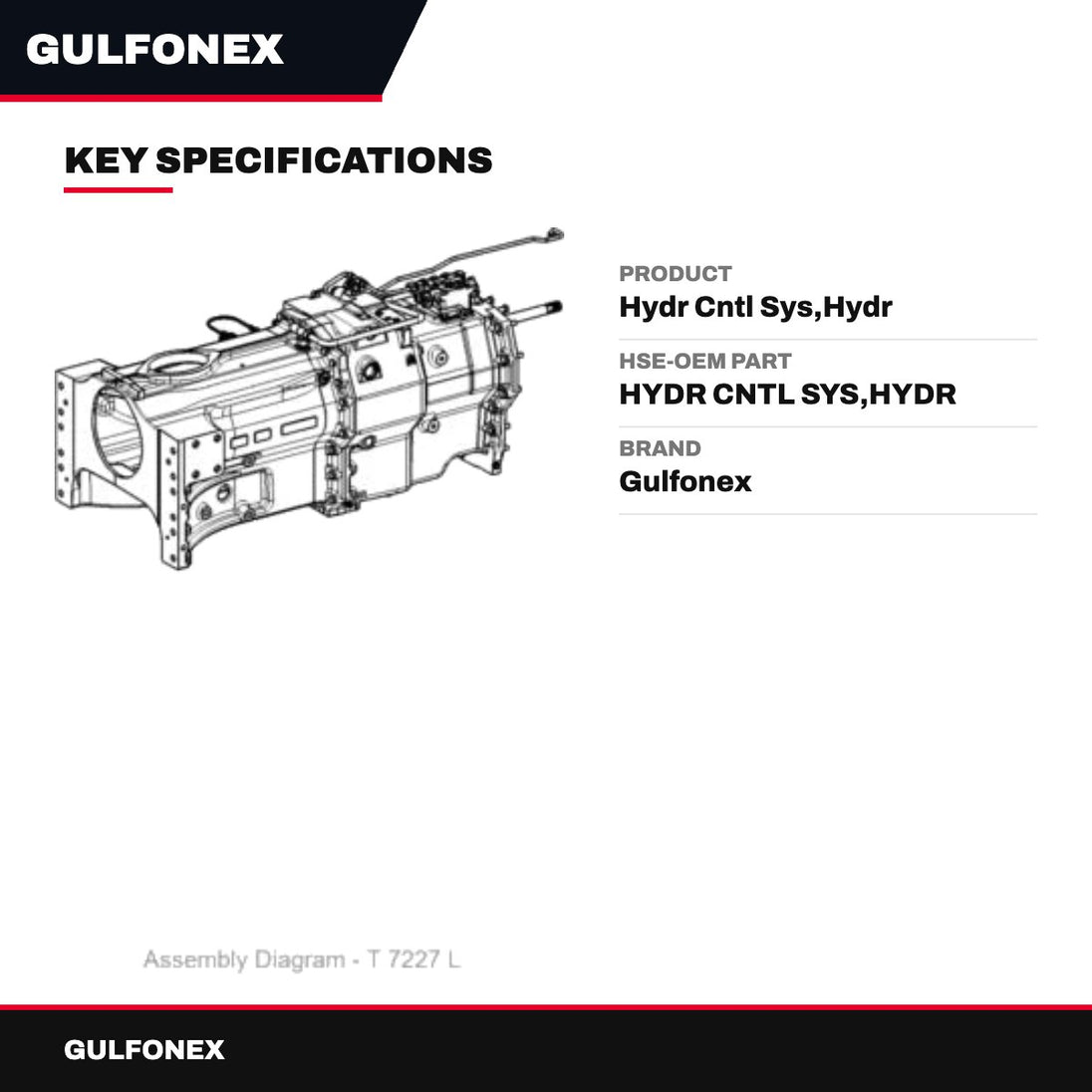 Hse-Oem Part – Hydr Cntl Sys,Hydr