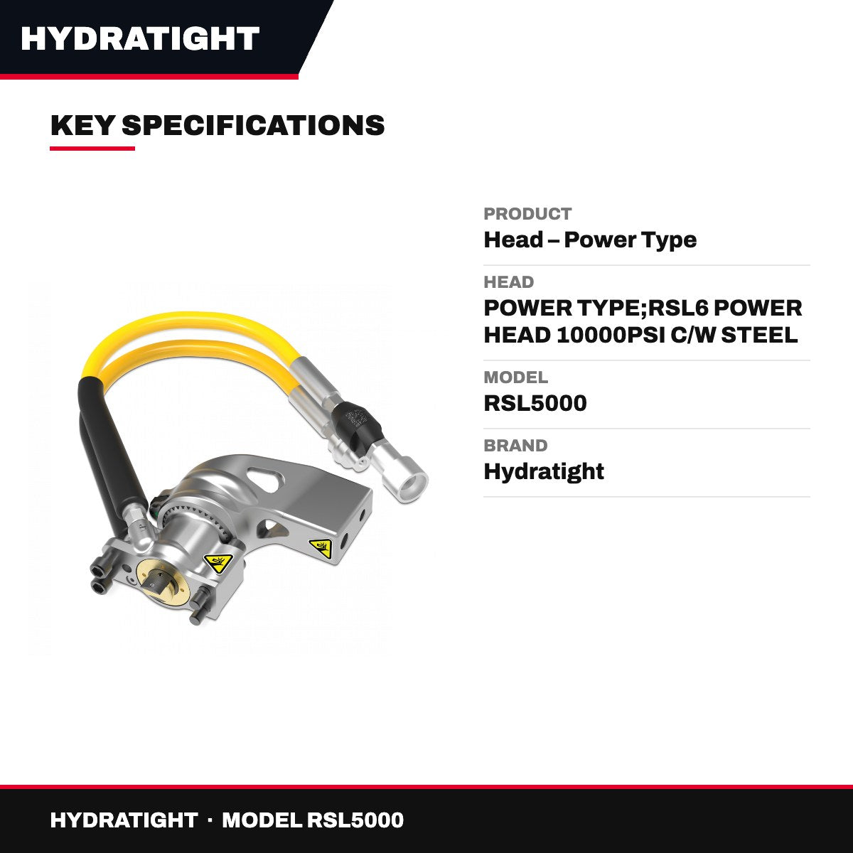 Hydratight RSL5000 – Head – Power Type