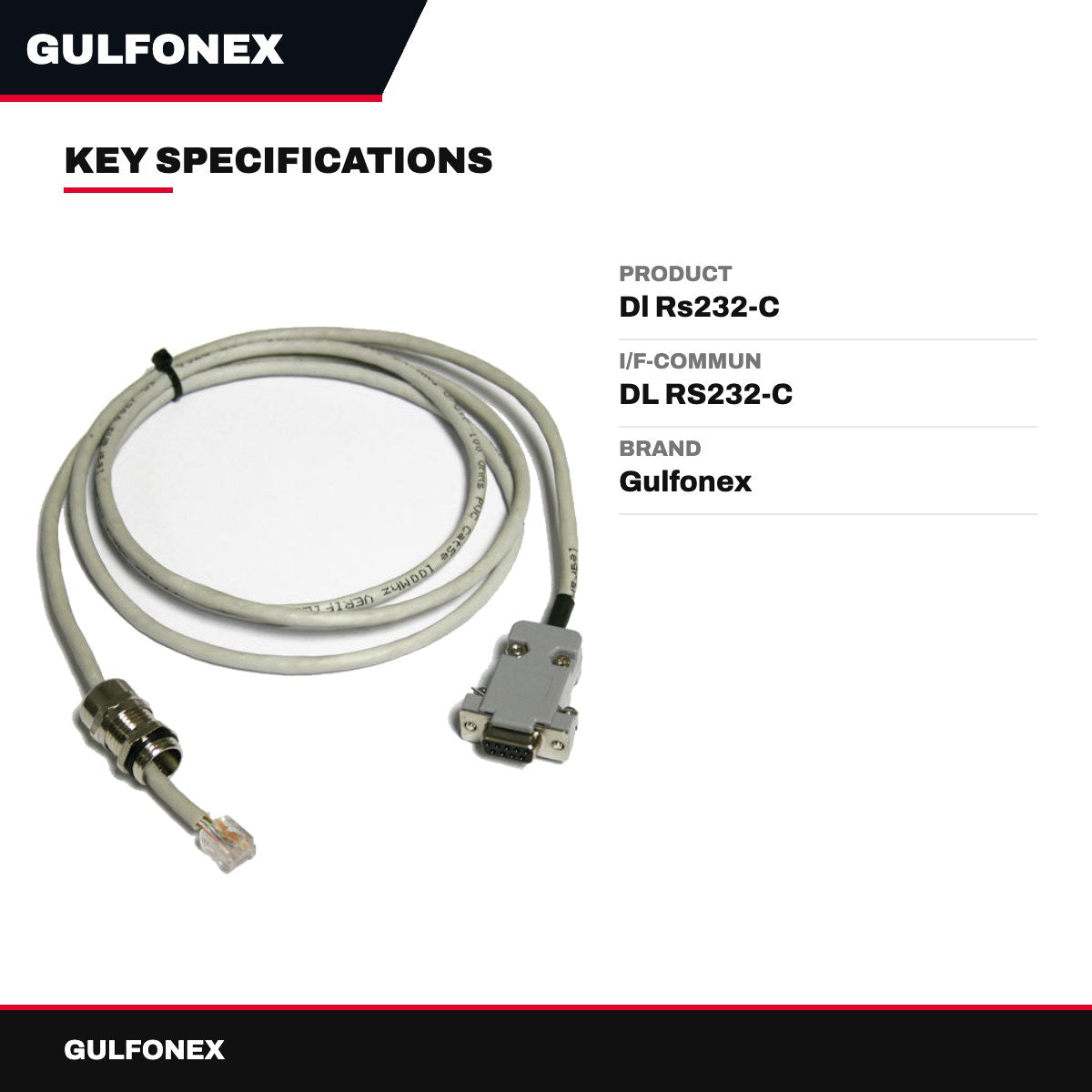 I/F-Commun – Dl Rs232-C