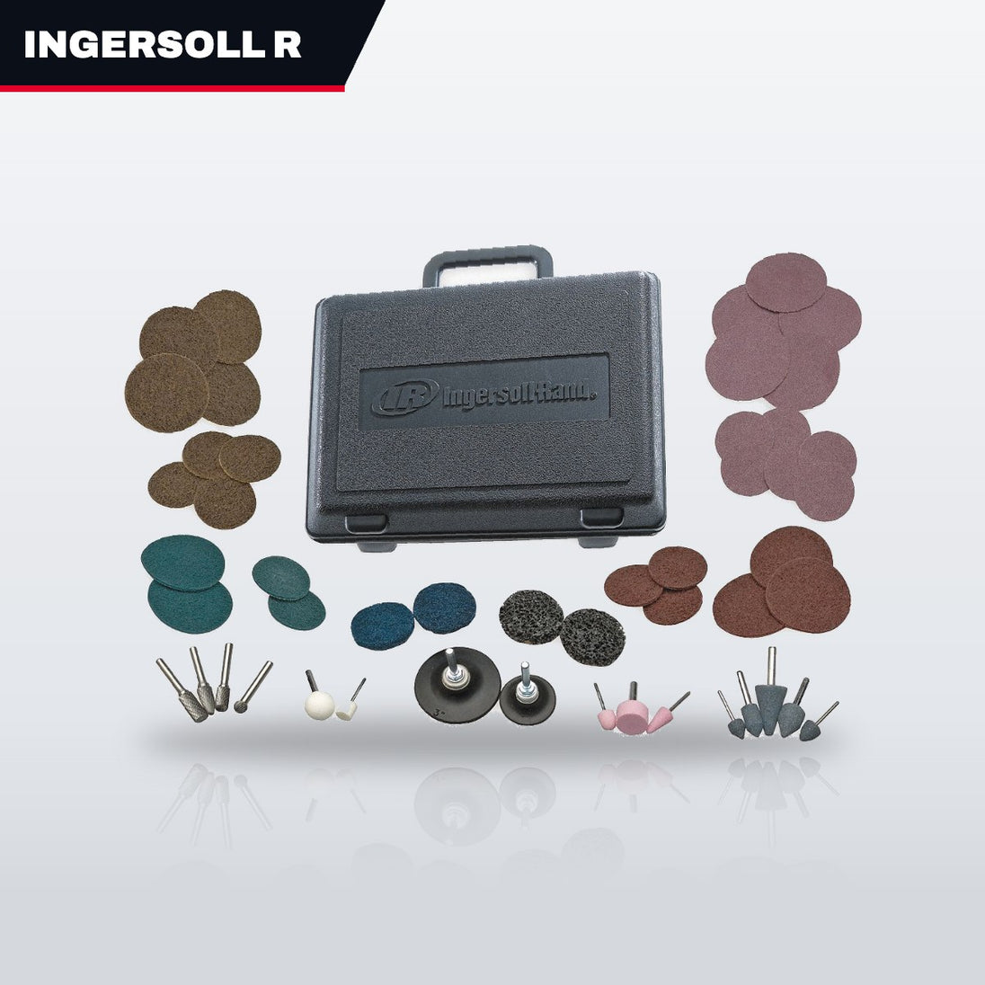 Ingersoll Rand 23A-VAR-GR – Die Grinder Accessory Kit – Assorted Grit