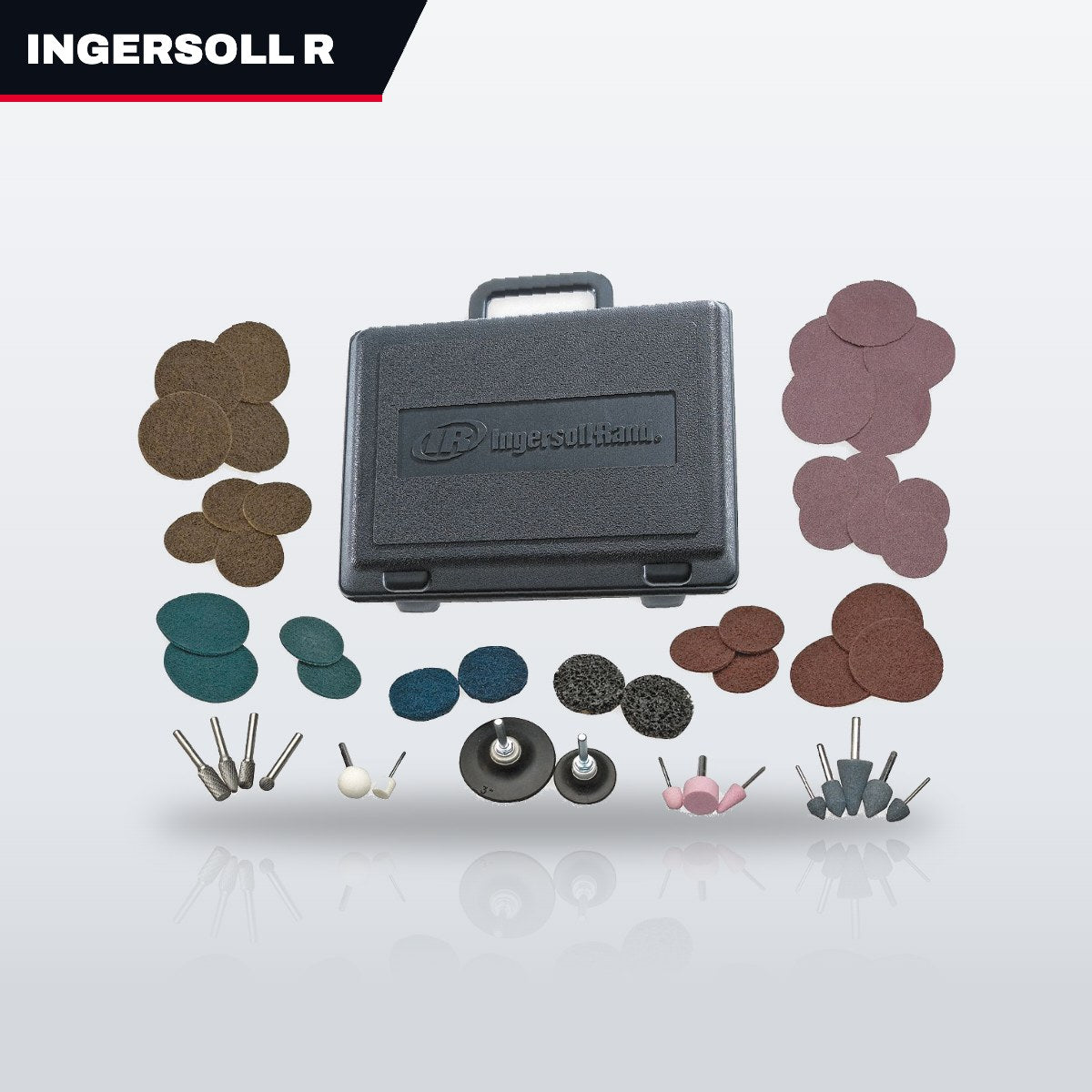 Ingersoll Rand 23A-VAR-GR – Die Grinder Accessory Kit – Assorted Grit